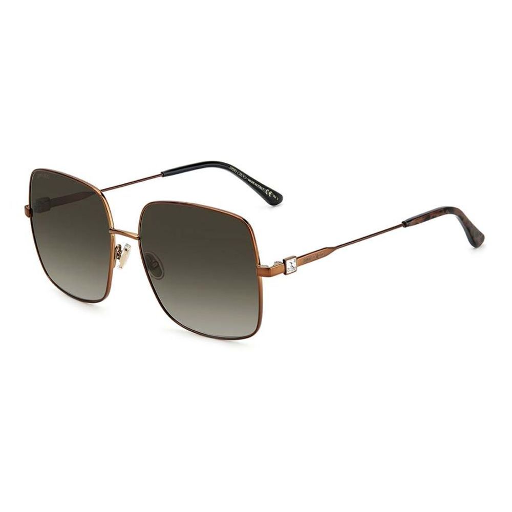 Lunettes de soleil Brown métalliques marron