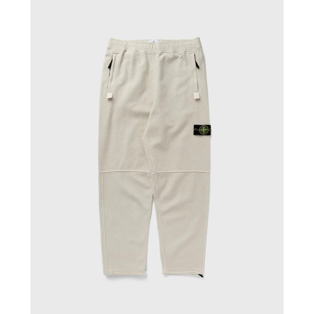 Pantalon Stone Island blanc crémeux