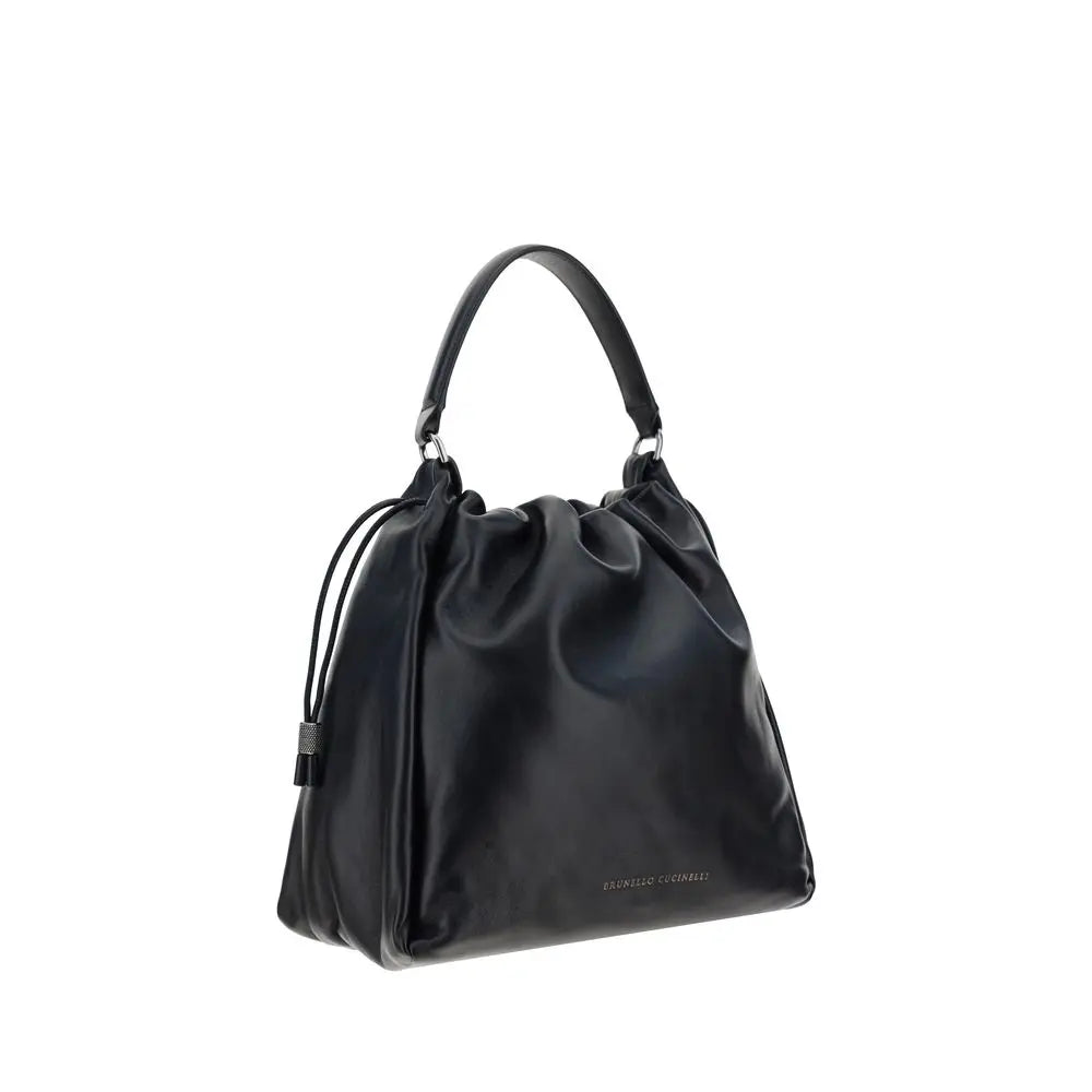 Sac Brunello Cucinelli Shoulder Bag noir Brunello Cucinelli
