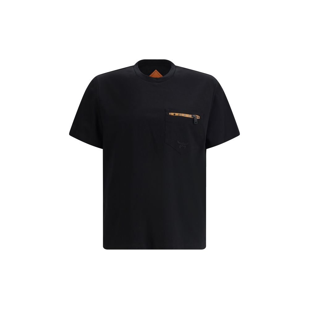 T-shirt MCM avec poche blanche