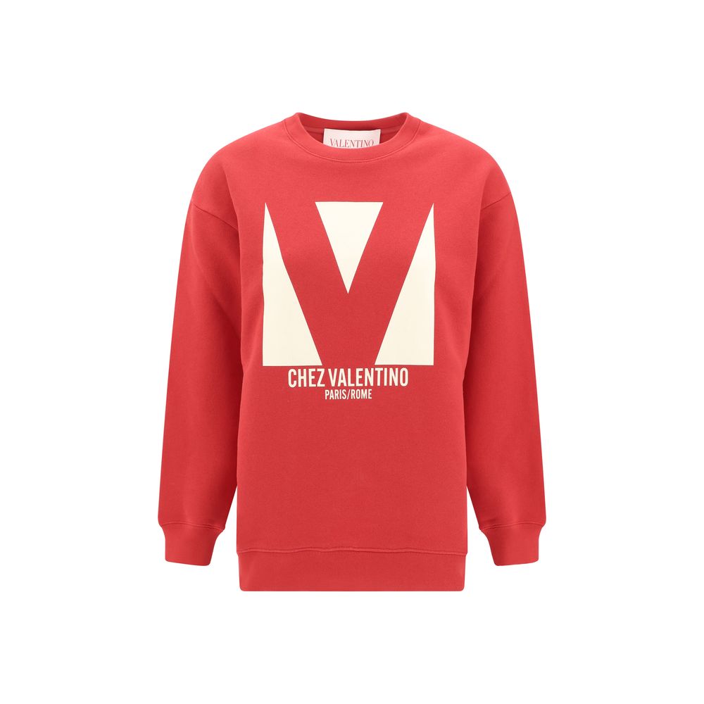 Sweatshirt Valentino Maxi logo noir
