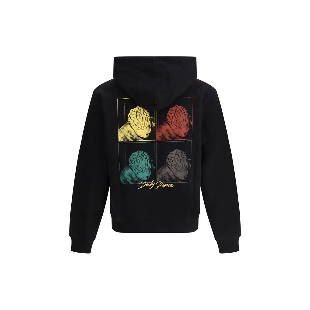 Hoodie Daily Paper avec monogramme noir