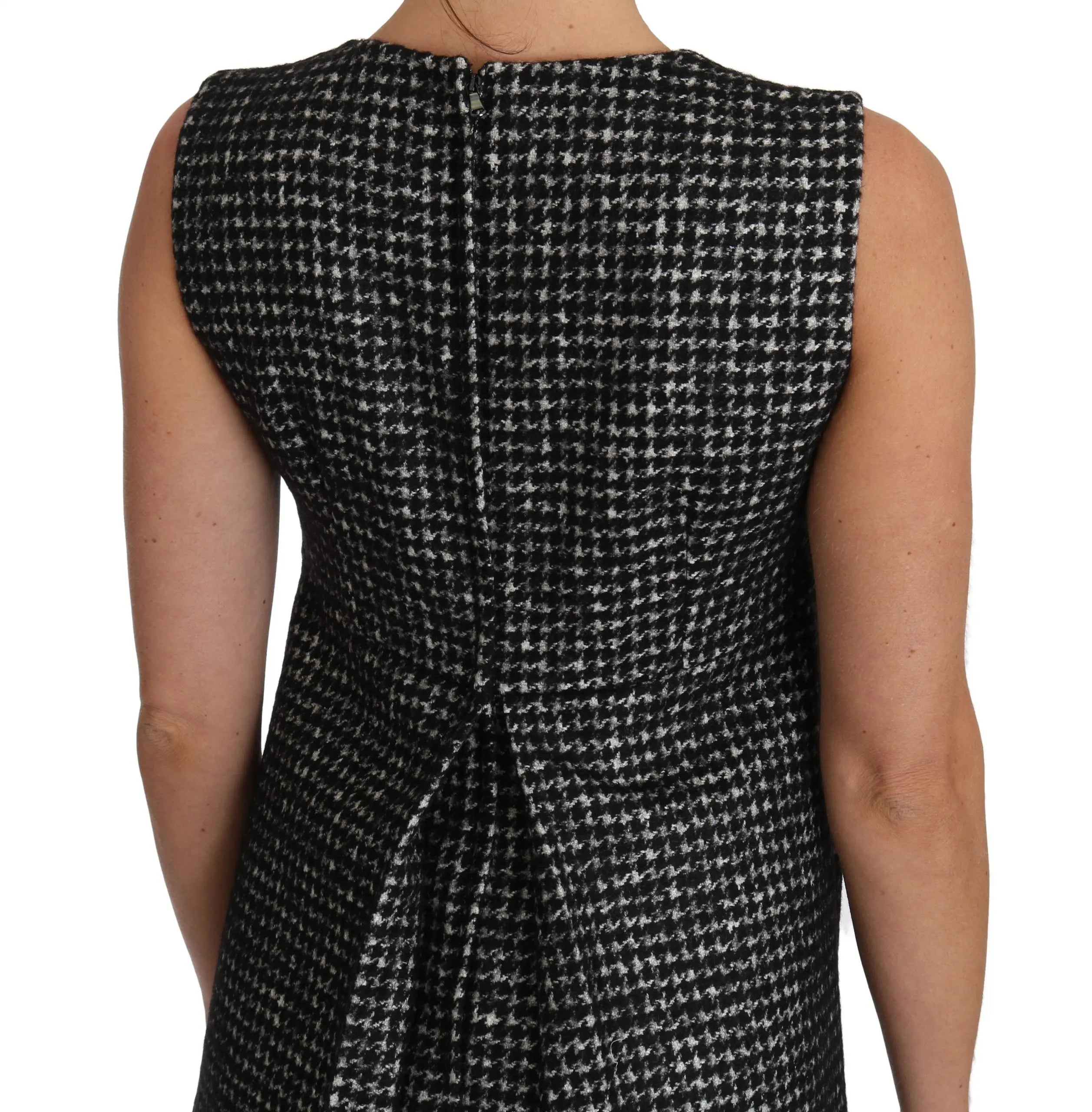 Robe Dolce & Gabbana A-line grise Dolce & Gabbana