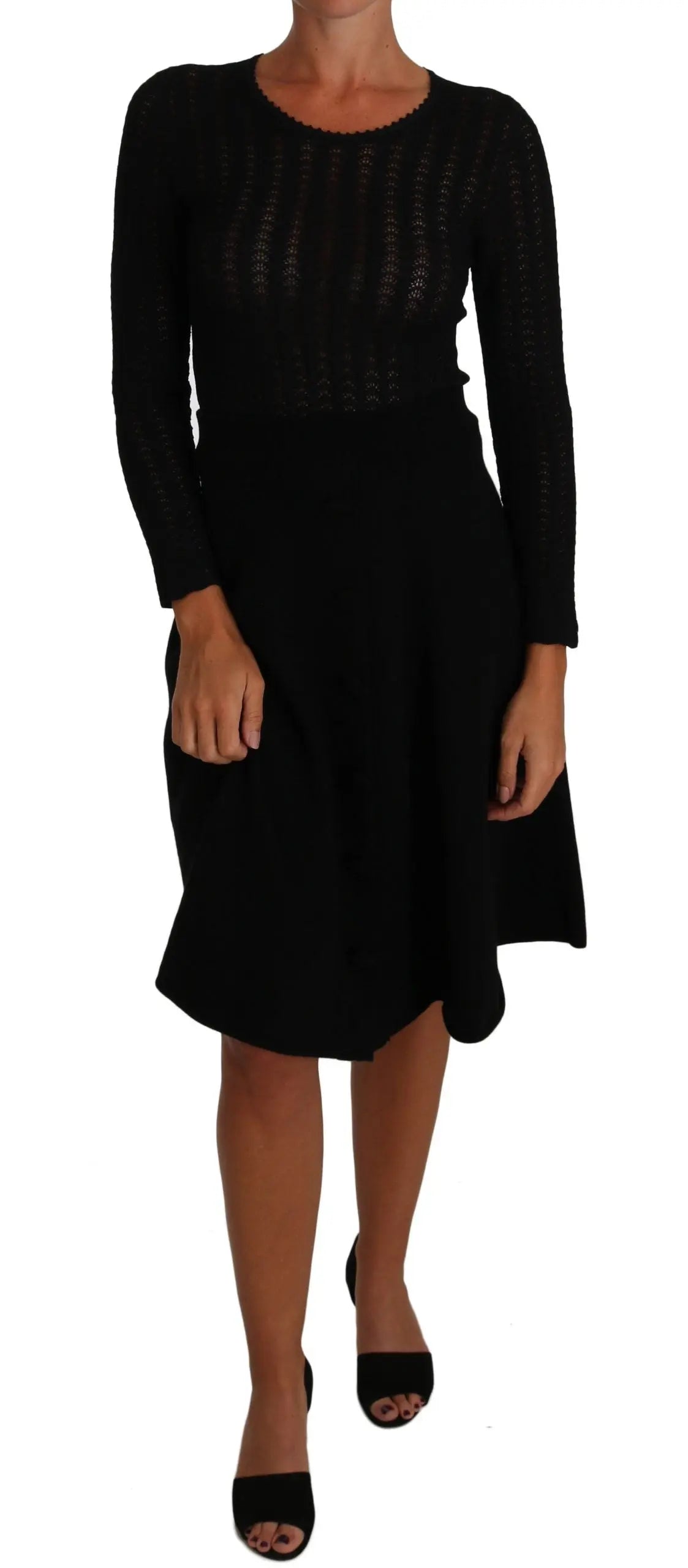 Robe Dolce & Gabbana Longue noire Dolce & Gabbana