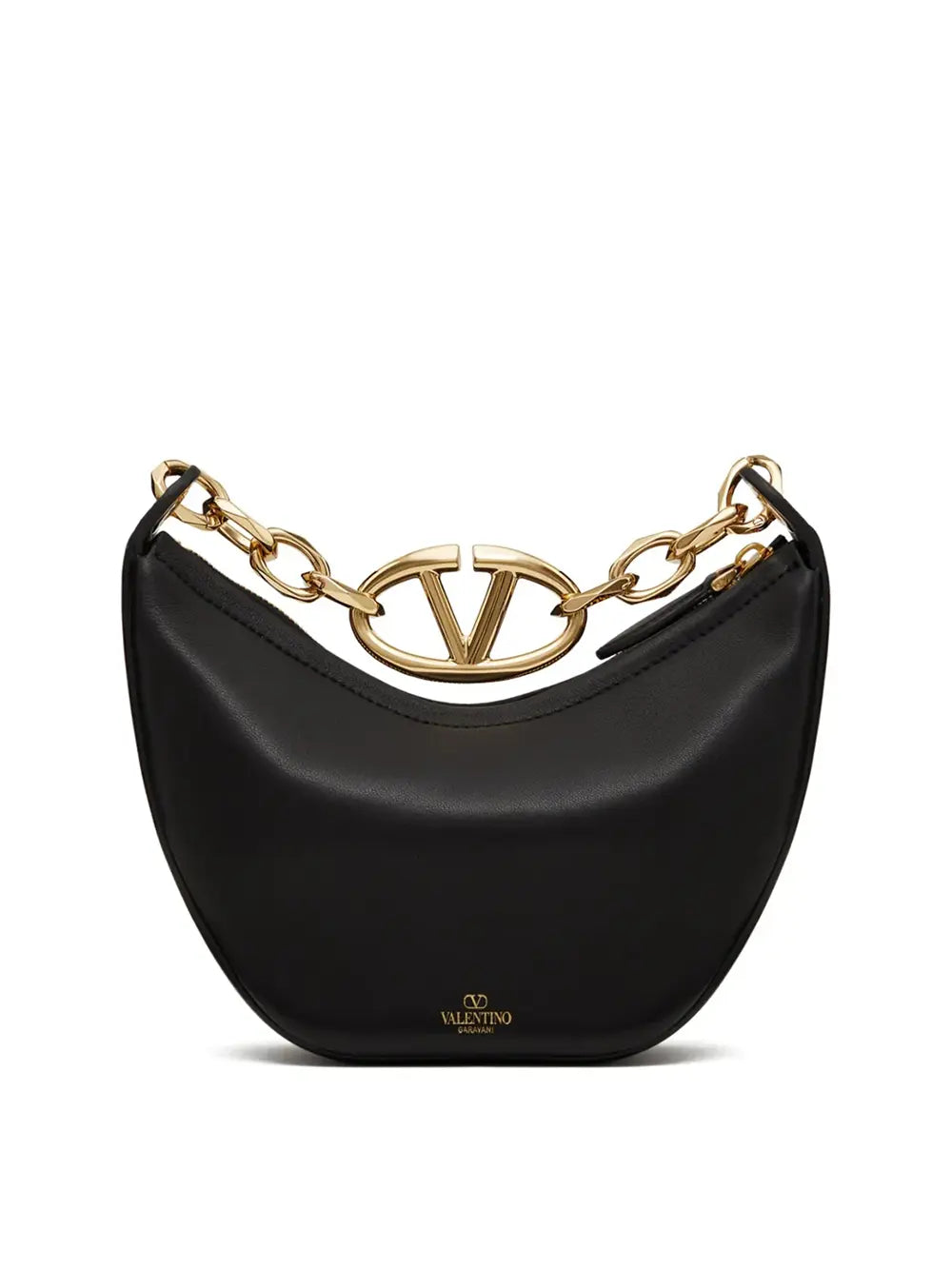 Sac épaule Valentino Garavani Mini Hobo noir Valentino Garavani