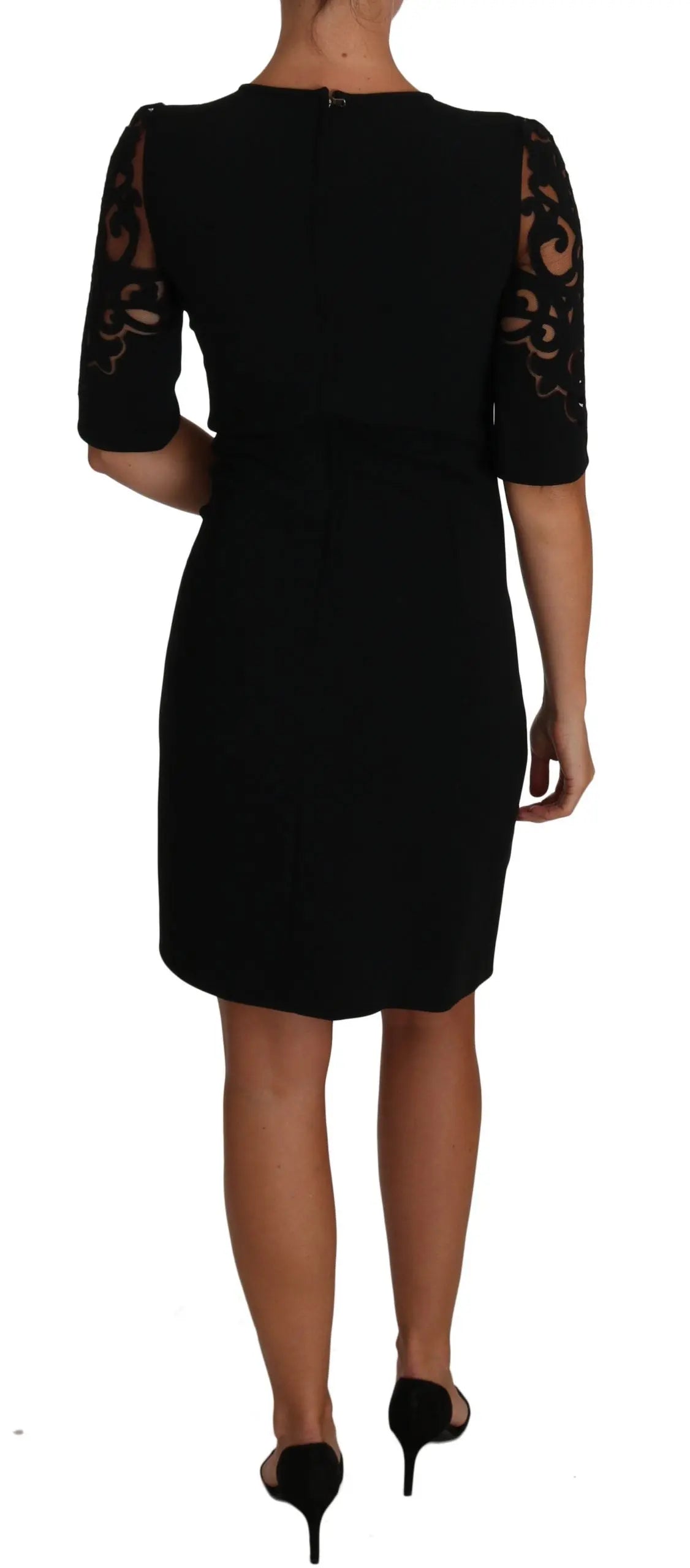 Robe cocktail Dolce & Gabbana noire Dolce & Gabbana