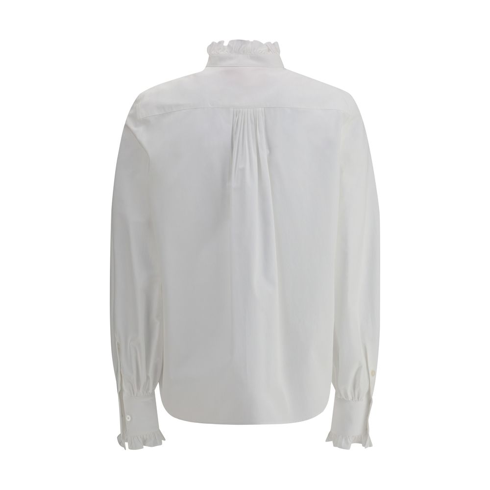Chemisier Valentino Volant blanc