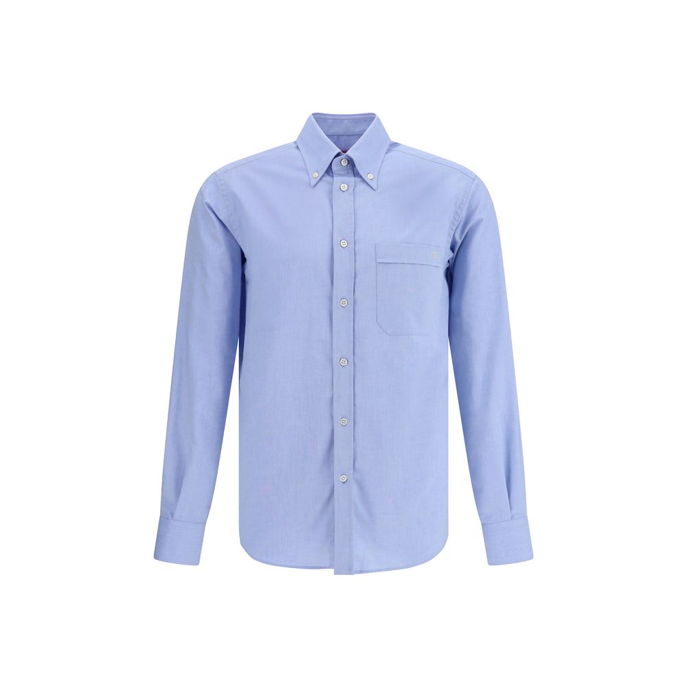 Chemise Valentino Garavani avec VLogo blanche
