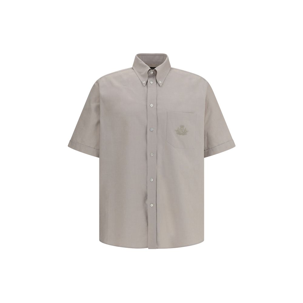 Chemise Fendi à manches courtes blanche