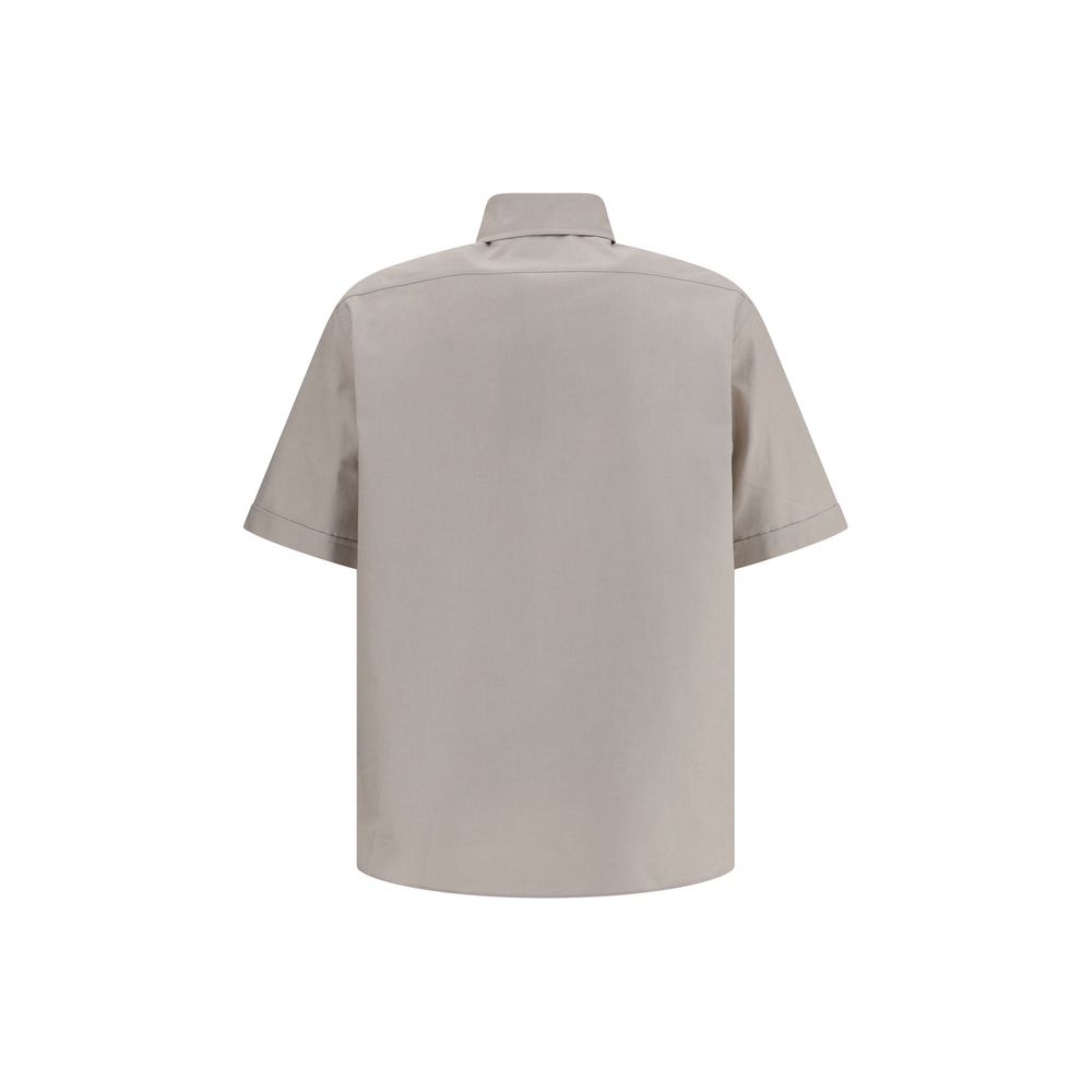 Chemise Fendi à manches courtes blanche