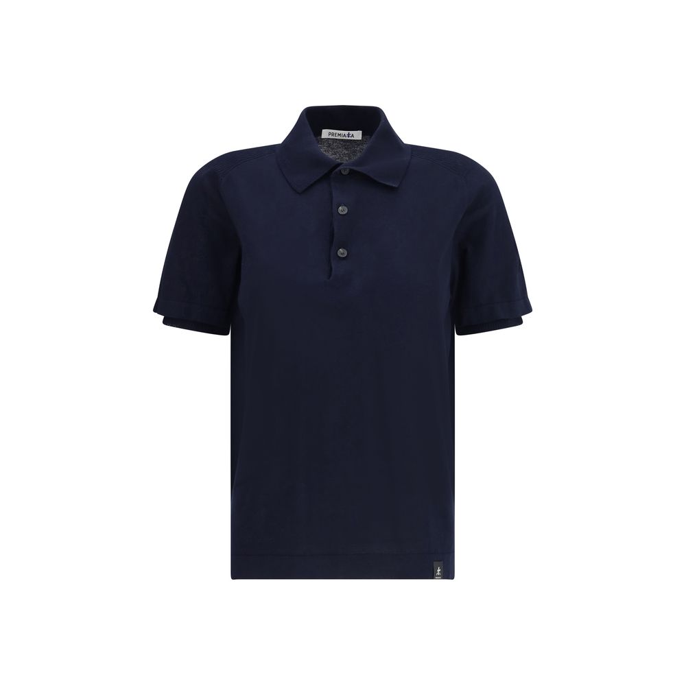 Polo Premiata modèle classique bleu