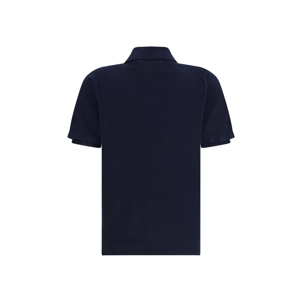 Polo Premiata modèle classique bleu