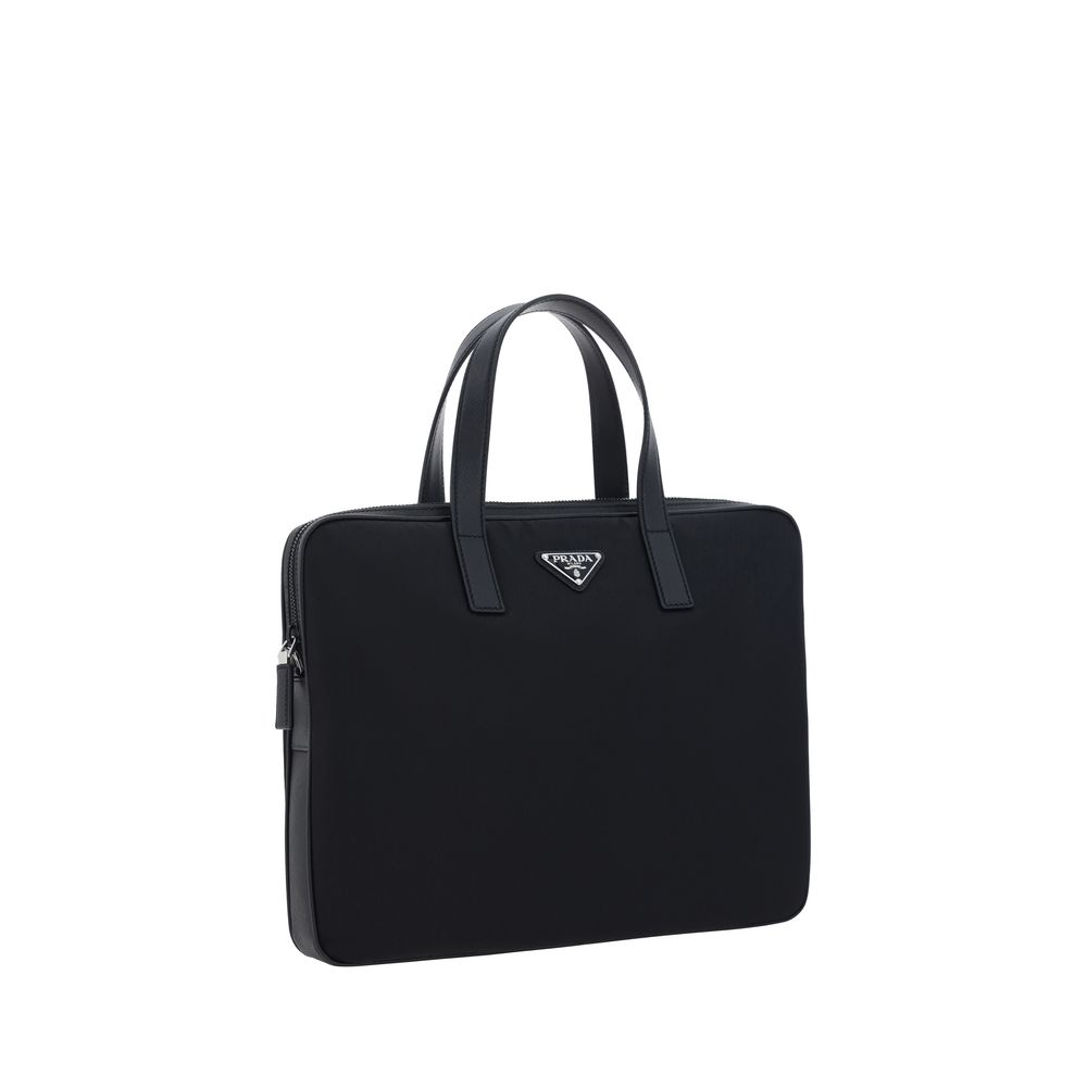 Sac épaule Prada Re-Nylon noir