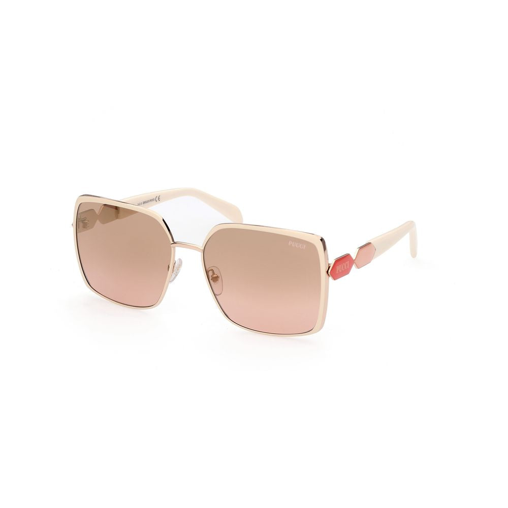 Lunettes Emilio Pucci blanches
