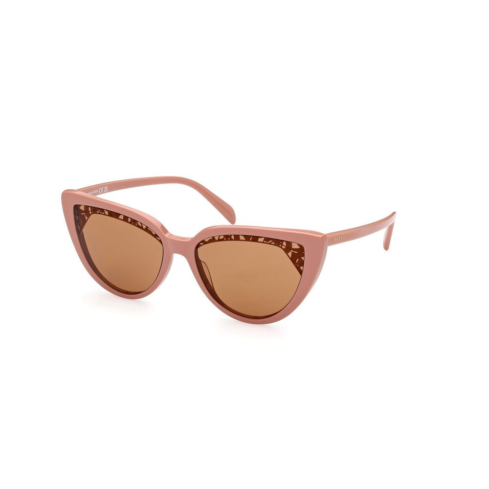 Lunettes de soleil Emilio Pucci marron