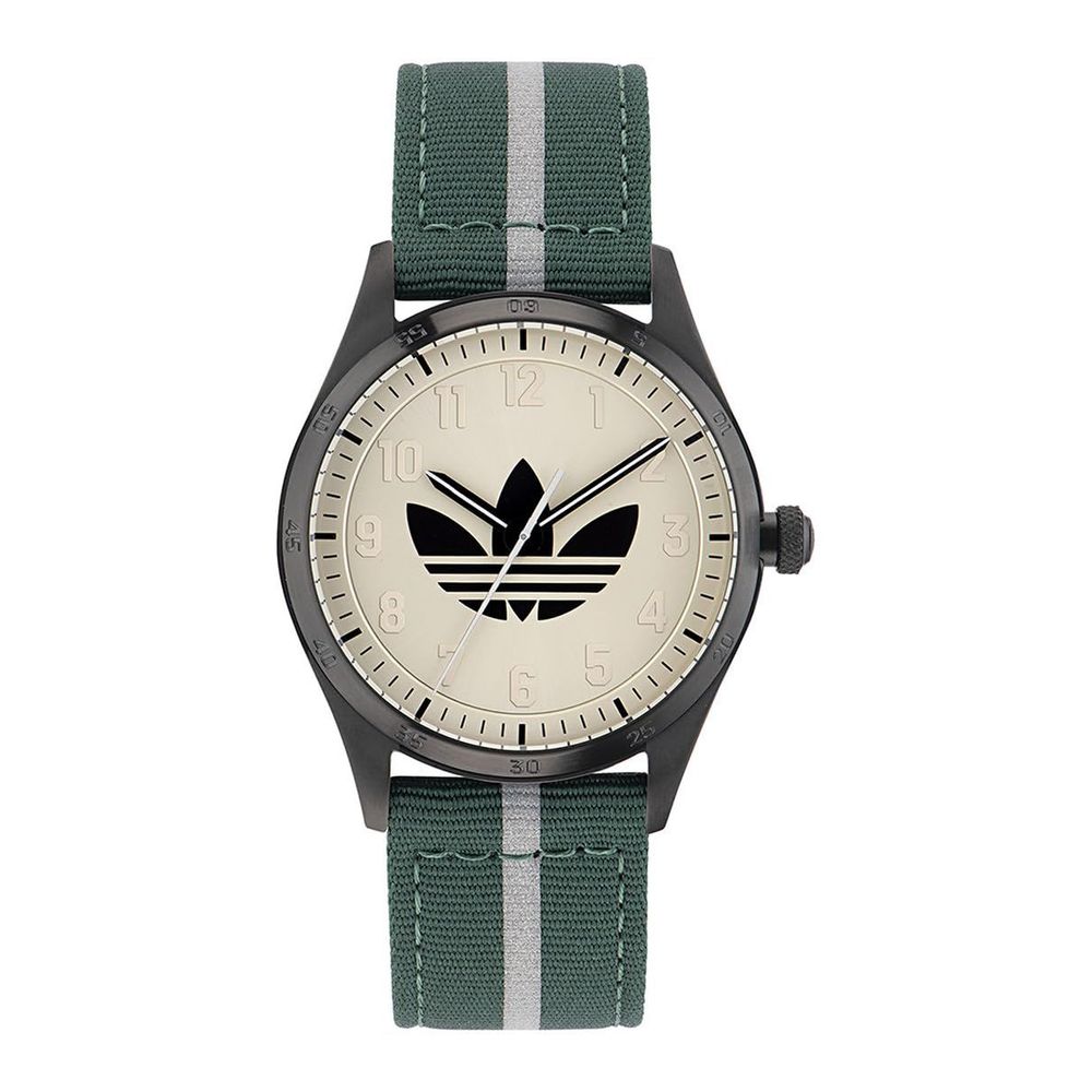 Montre Adidas beige verte