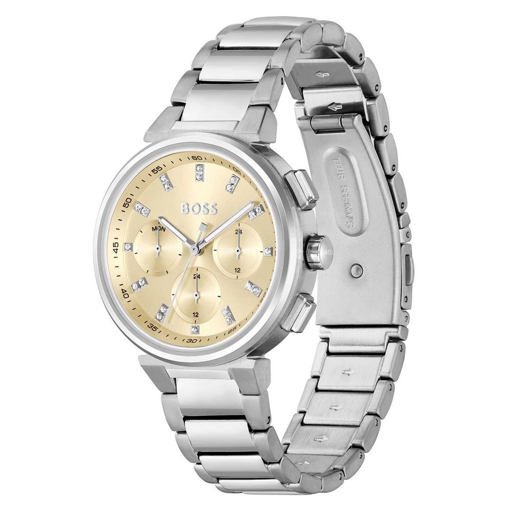 Montre acier inoxydable argentée