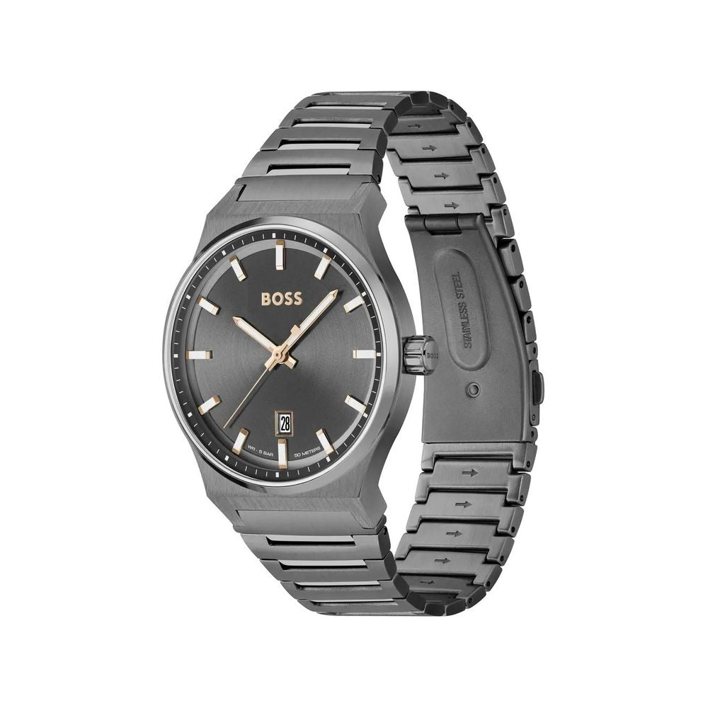 Montre Quartz Grey Grey