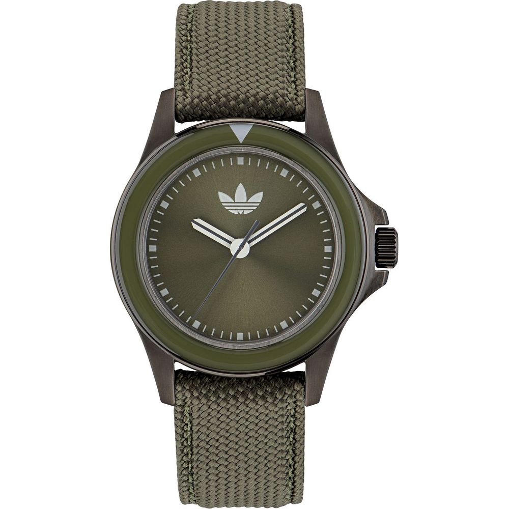 Montre Green Fabric verte verte