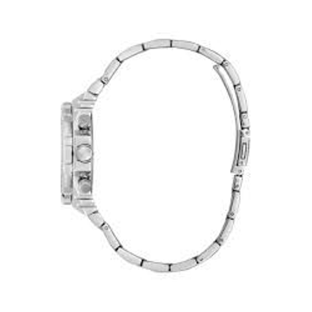 Montre Grey Stainless Steel multifonction grise