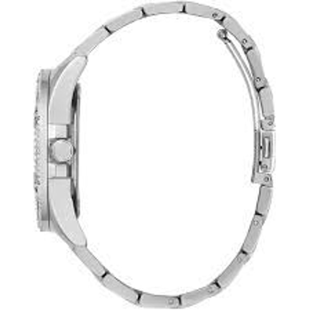 Montre gris acier inoxydable