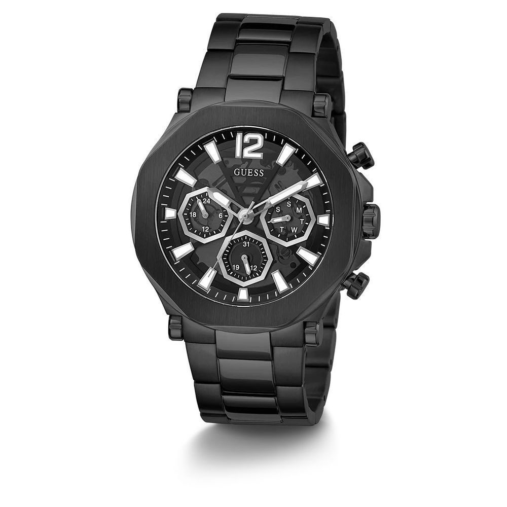Montre Black Stainless Steel noire