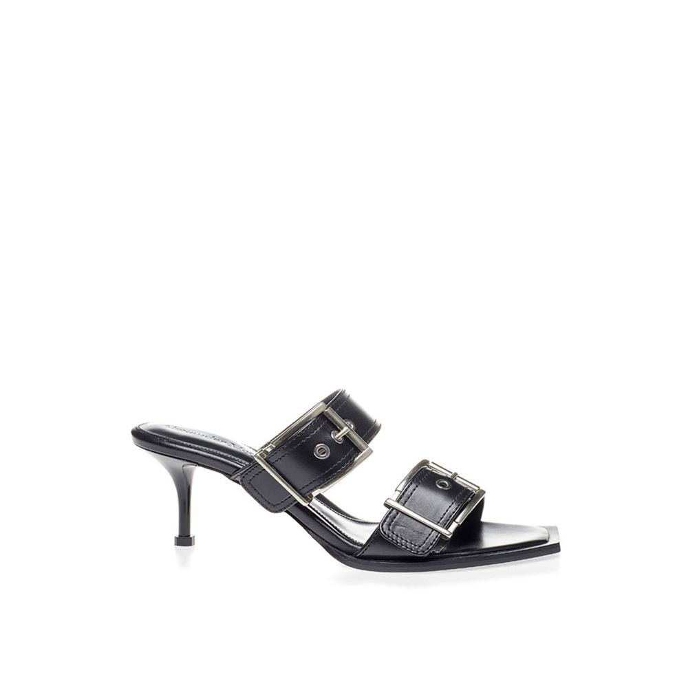 Sandales Alexander McQueen noires