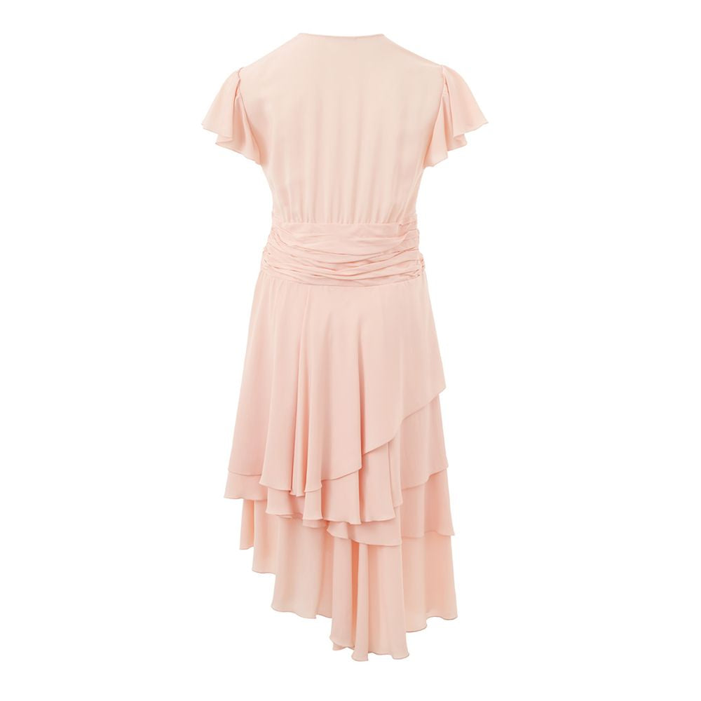 Robe Lardini en acetate rose