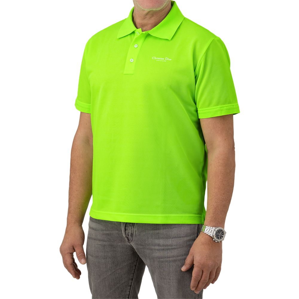 Polo Christian Dior fluo vert
