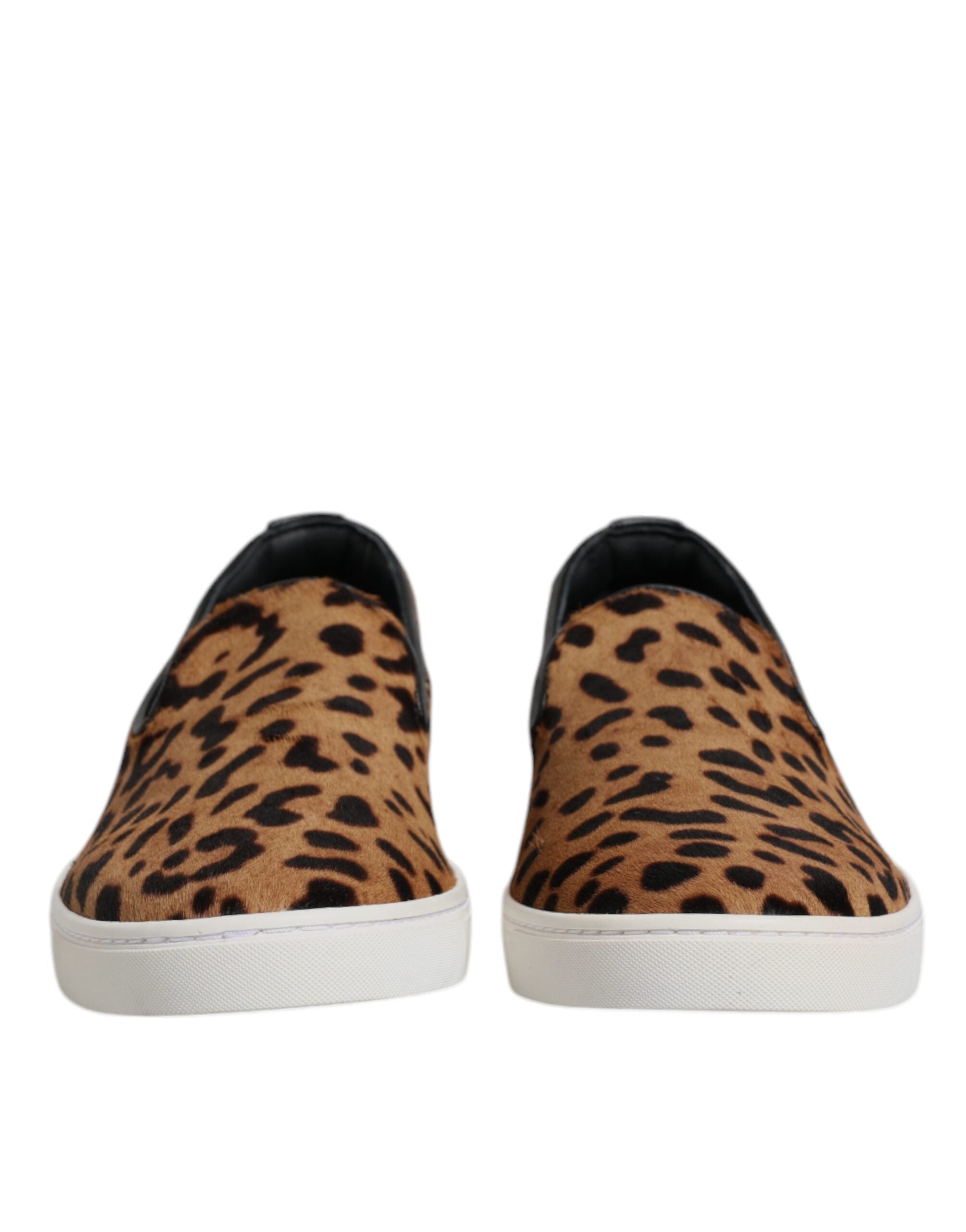 Baskets Dolce & Gabbana léopard brunes