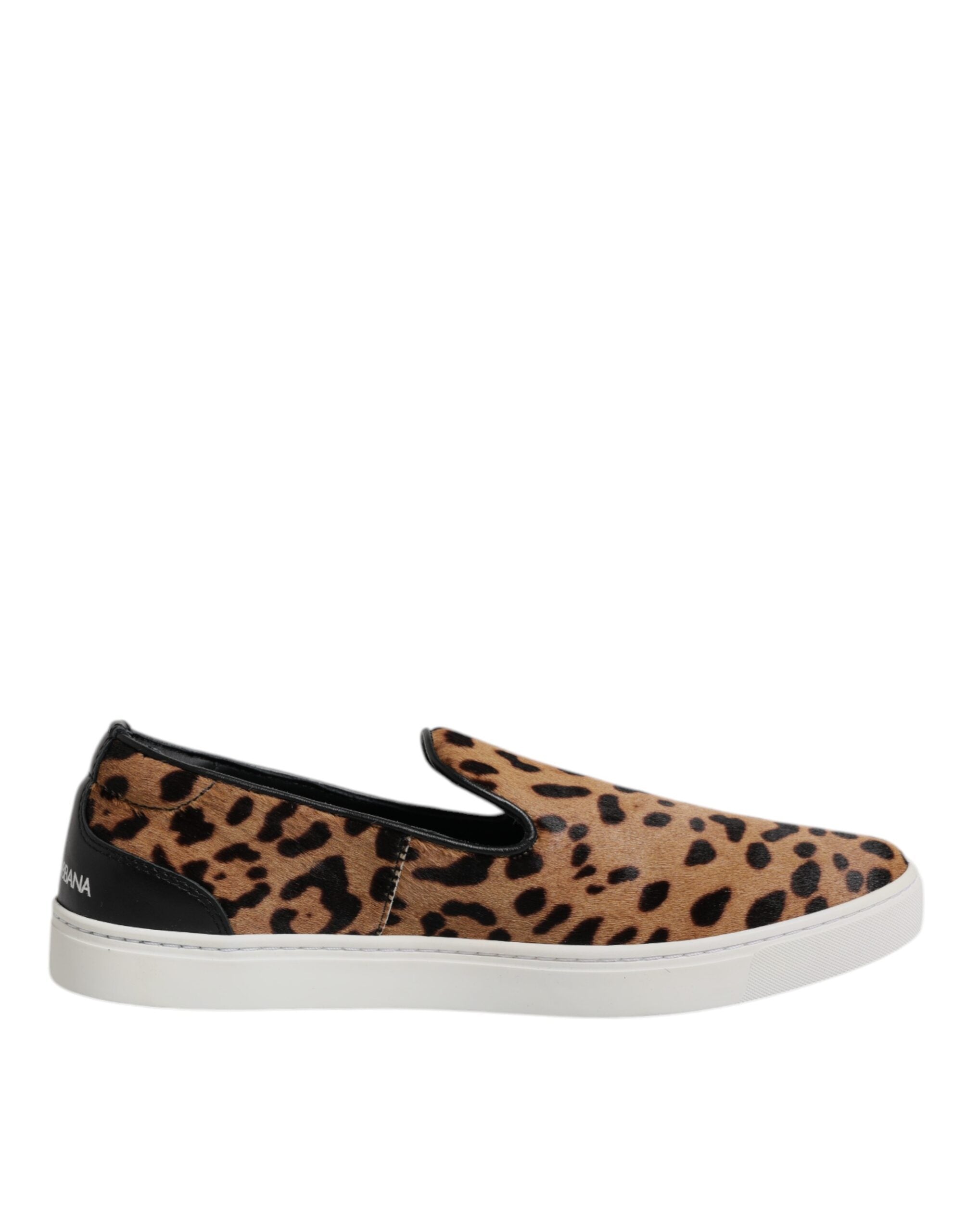 Baskets Dolce & Gabbana léopard brunes