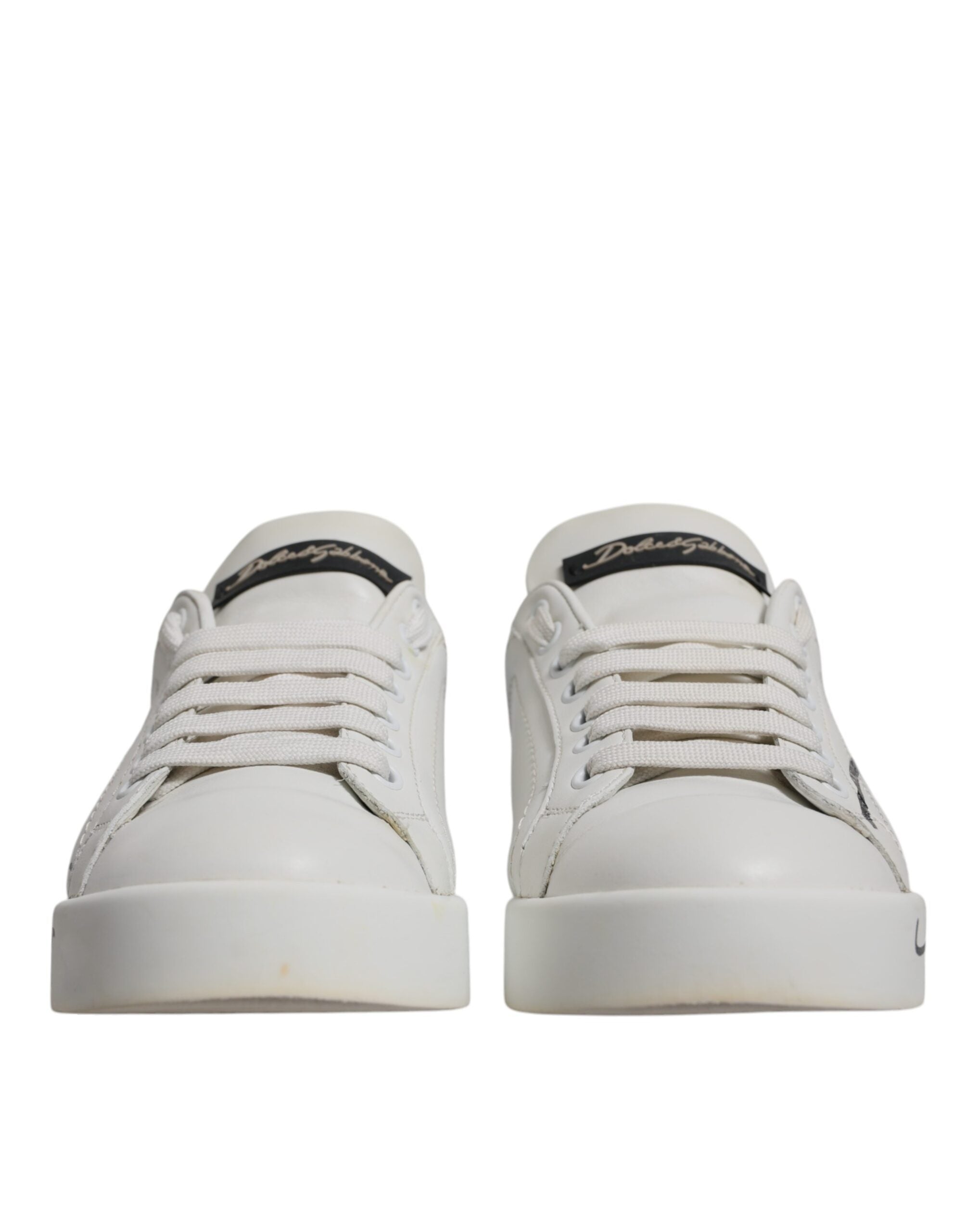 Baskets Dolce & Gabbana Portofino blanches et bleues