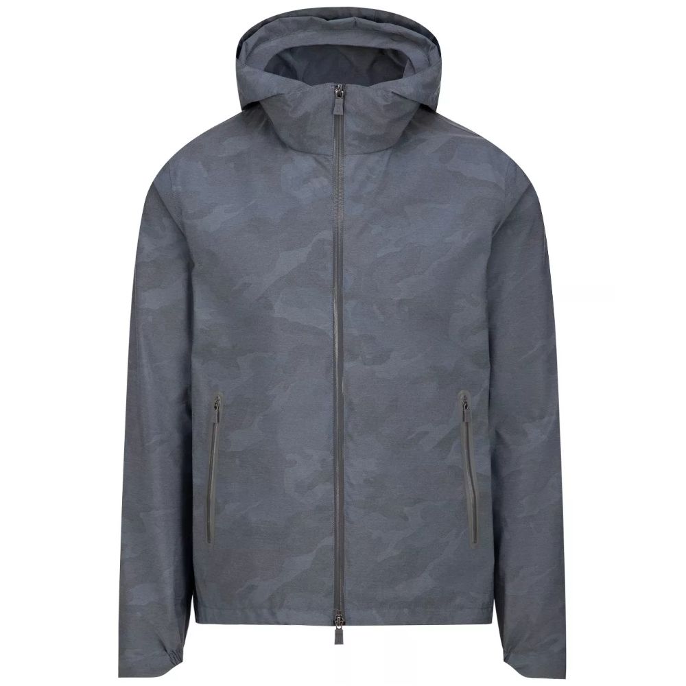 Veste Herno camouflage bleue