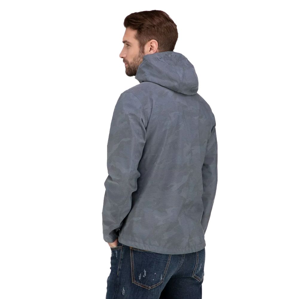 Veste Herno camouflage bleue