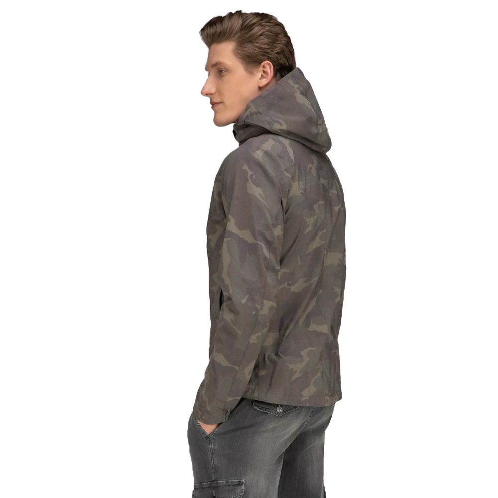 Veste Herno à capuche camouflage