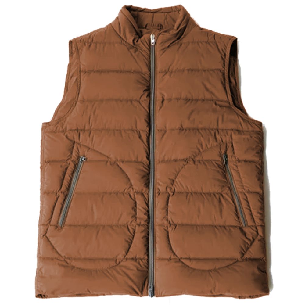 Veste Herno en nylon brune