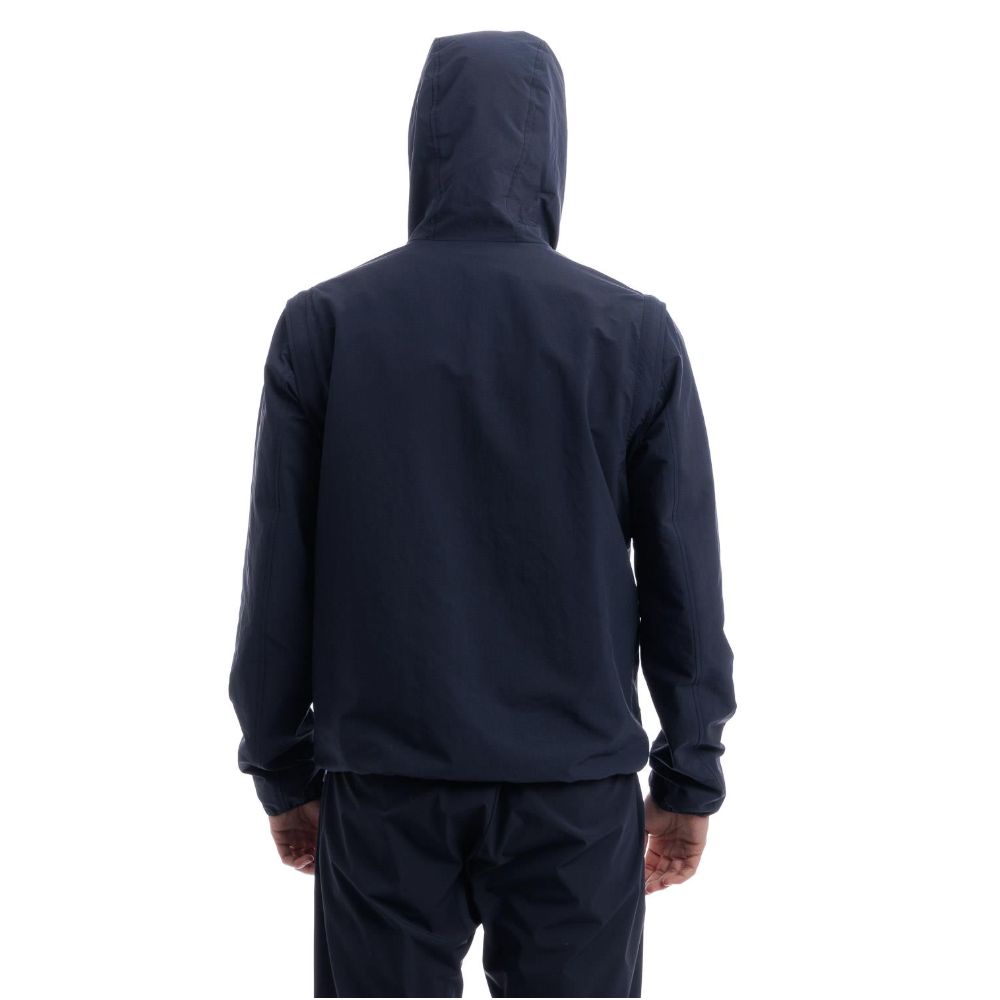 Veste Herno à capuche bleue