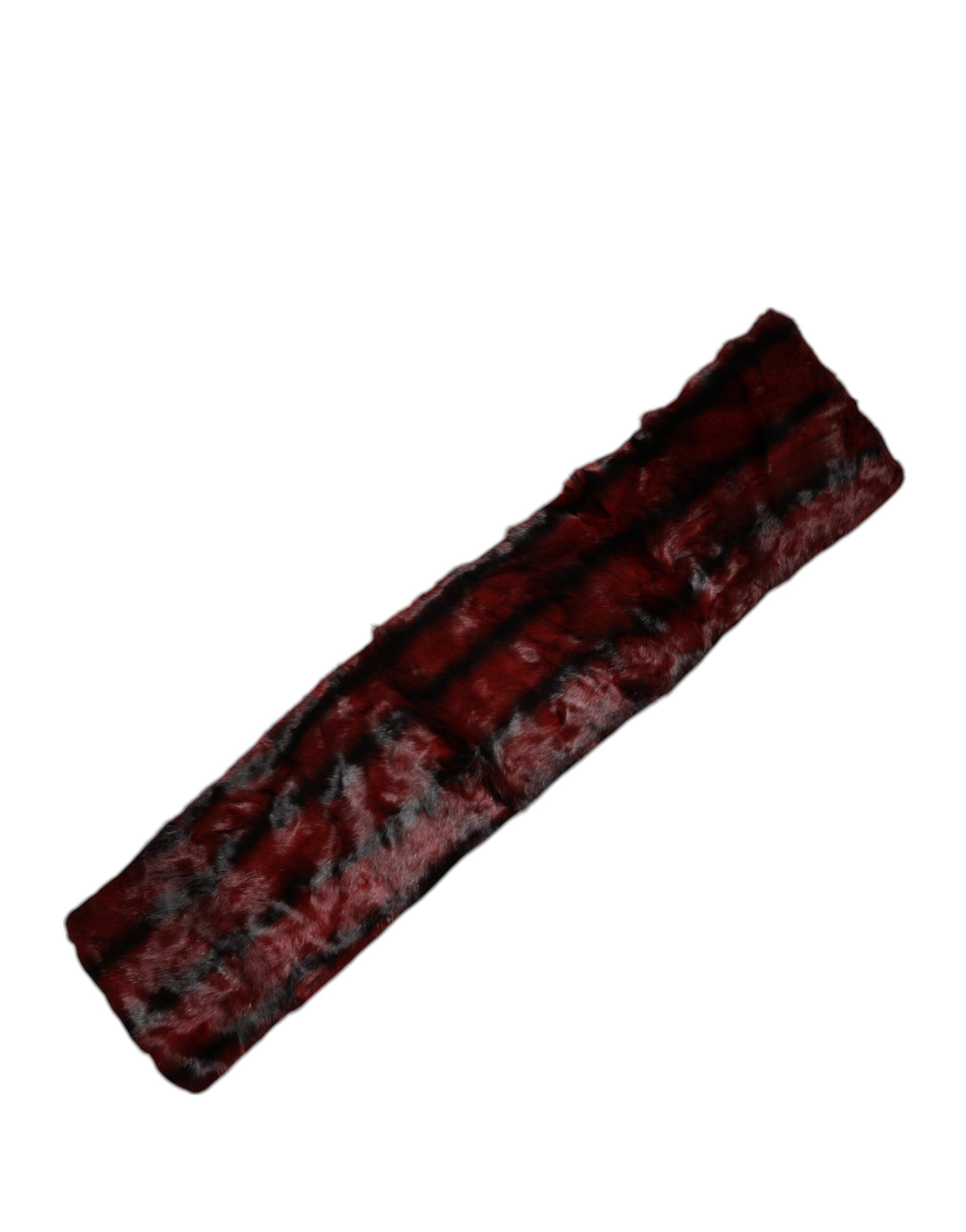 Châle Dolce & Gabbana FS006A noir rouge