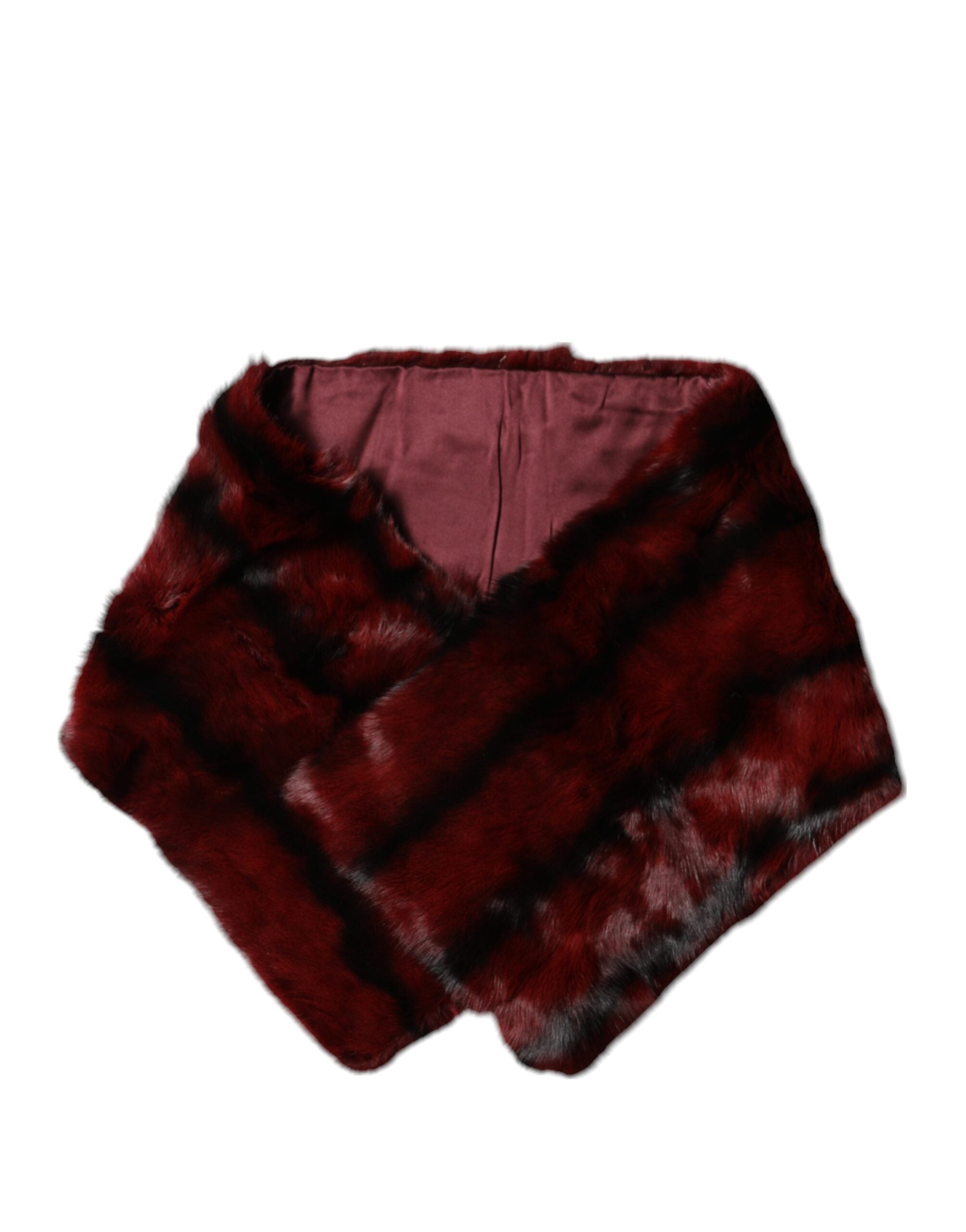 Châle Dolce & Gabbana FS006A noir rouge