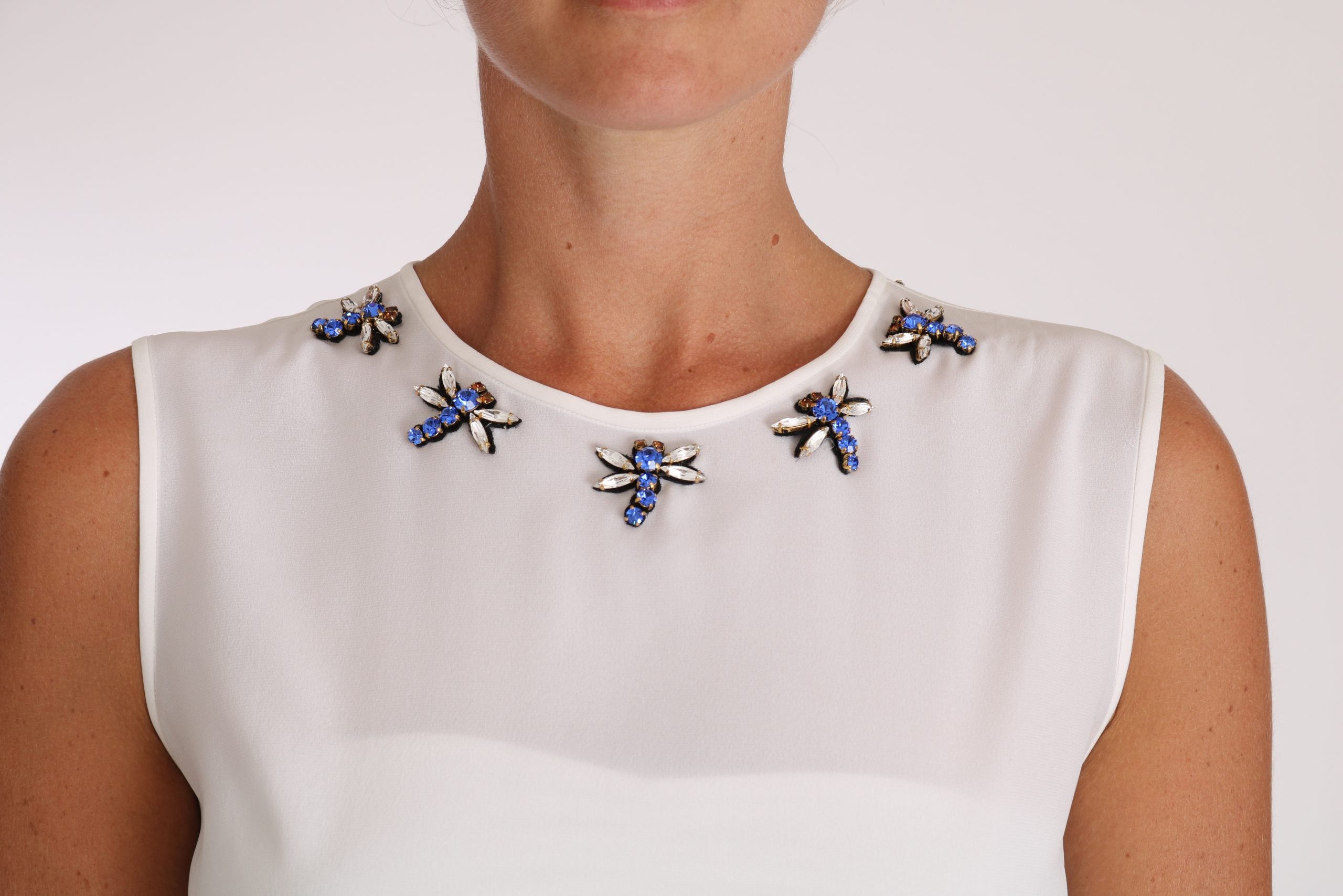Blouse Dolce & Gabbana Fly blanche