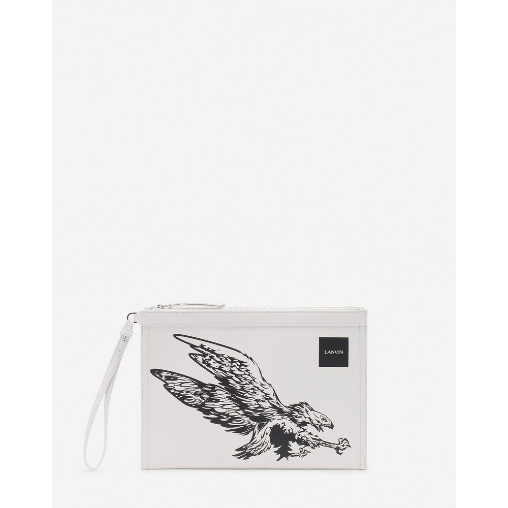Porte-monnaie Lanvin blanc