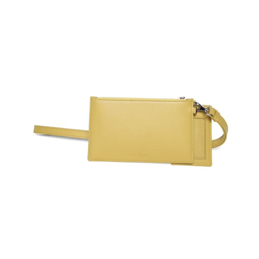 Portefeuille Lanvin jaune