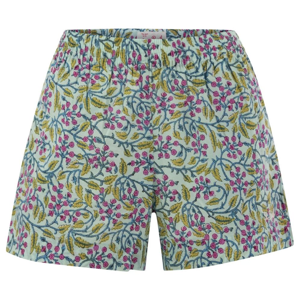 Short MC2 Saint Barth floral vert