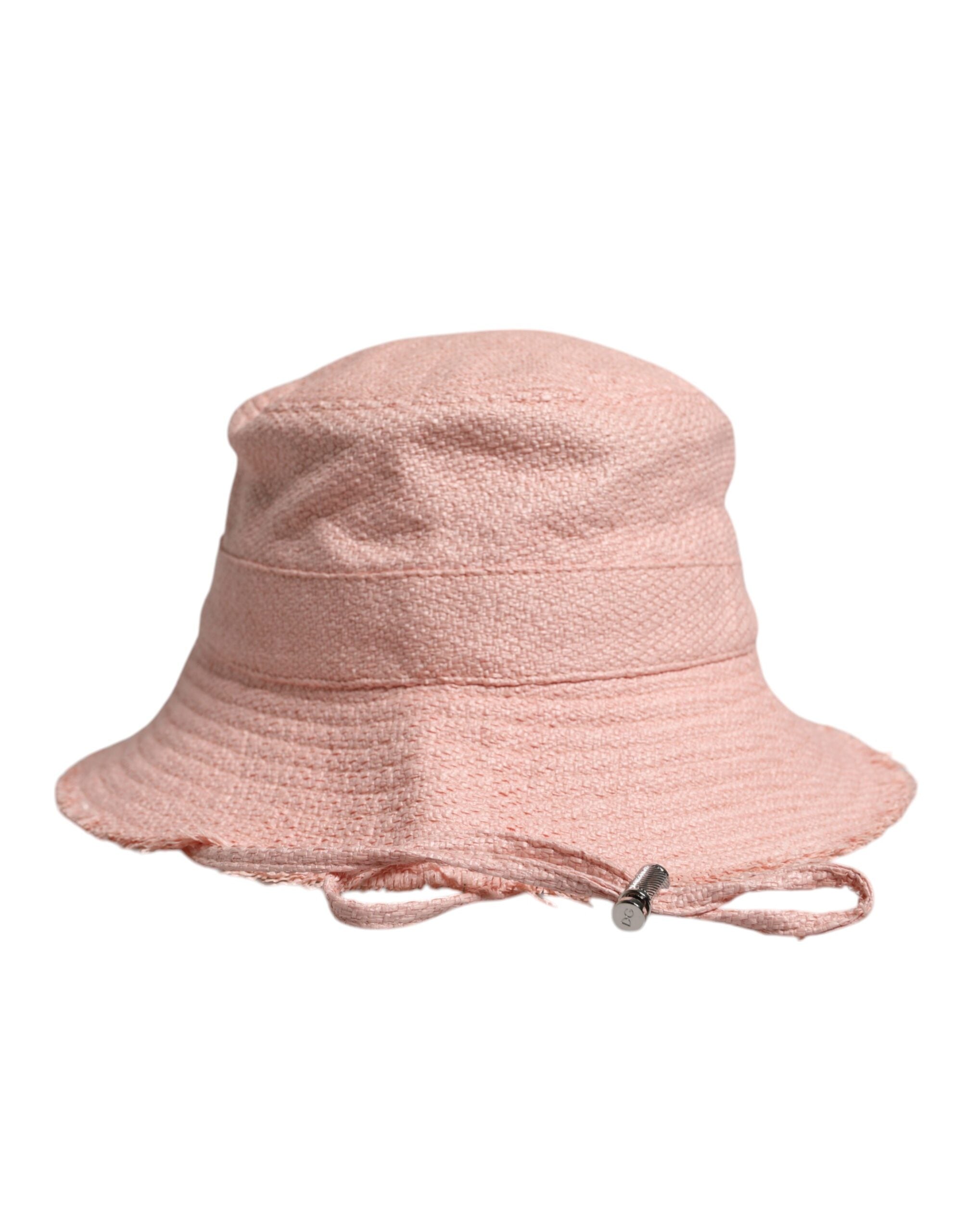 Chapeau seau Dolce & Gabbana rose