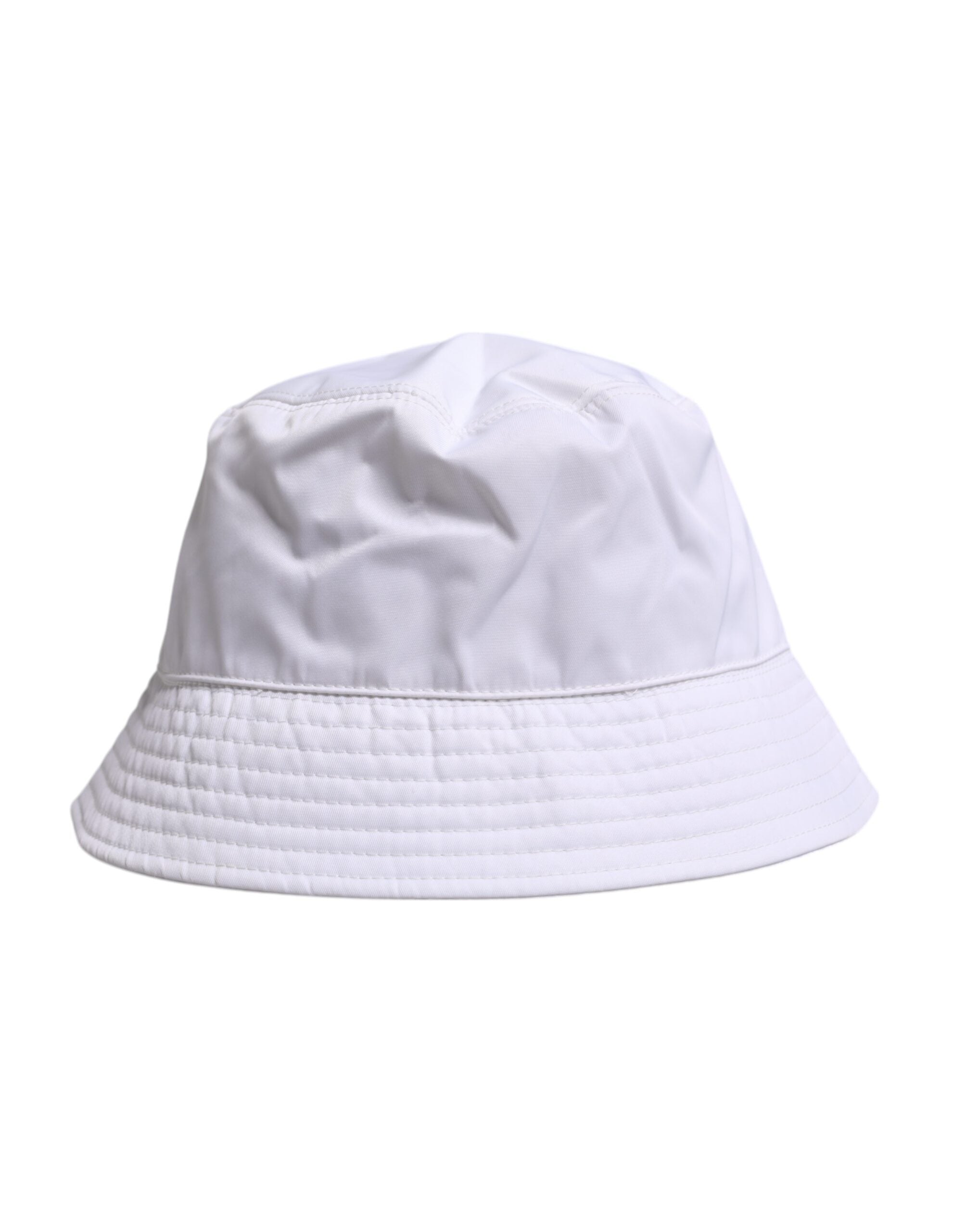 Chapeau Dolce & Gabbana bucket blanc