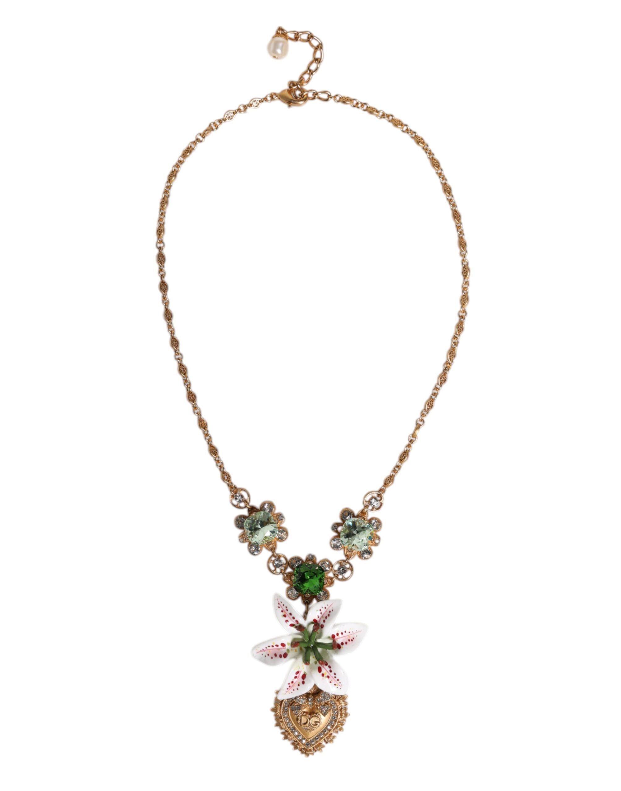 Collier Dolce & Gabbana Lilly doré