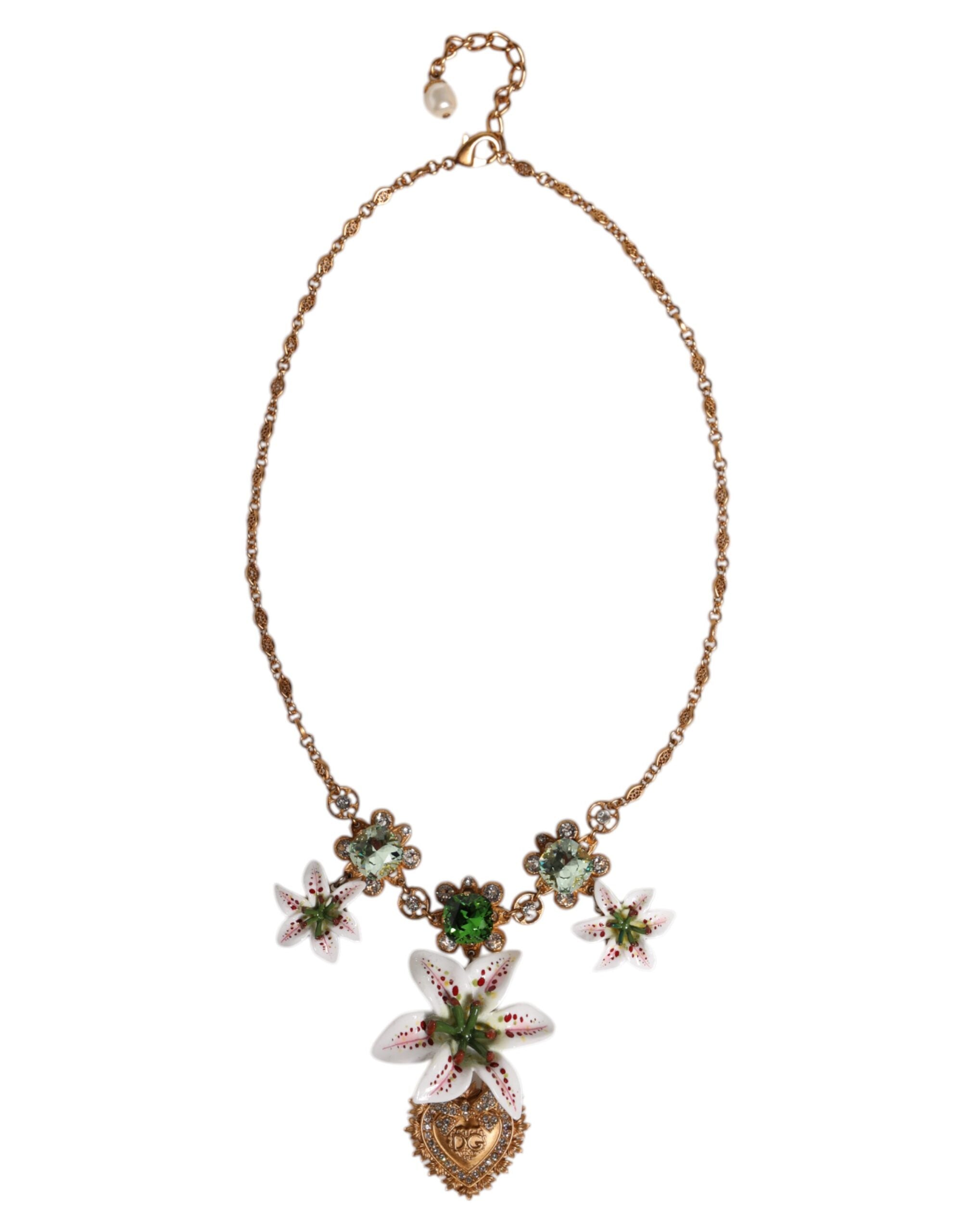 Collier Dolce & Gabbana Lily doré