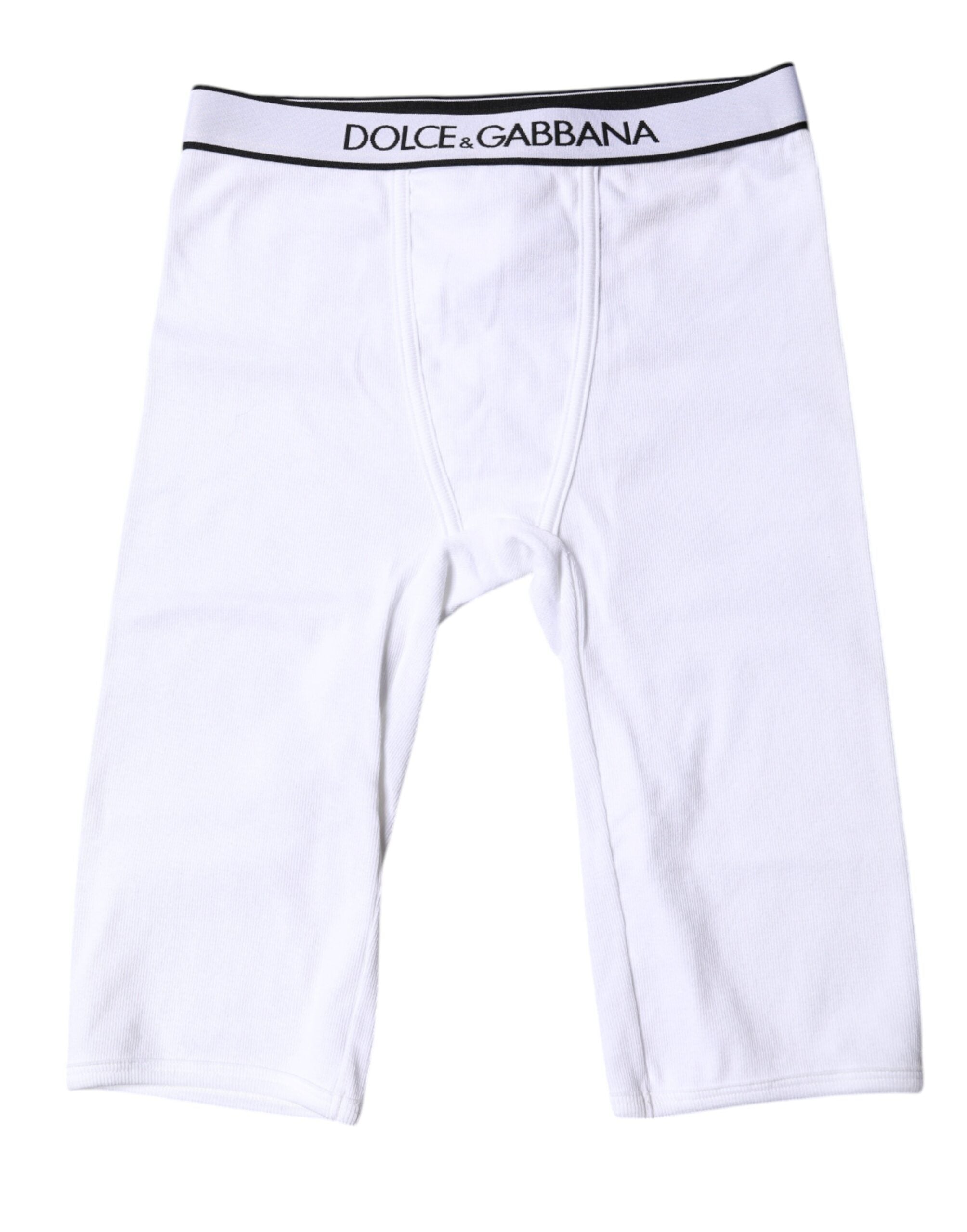 Cropped tights Dolce & Gabbana blanches