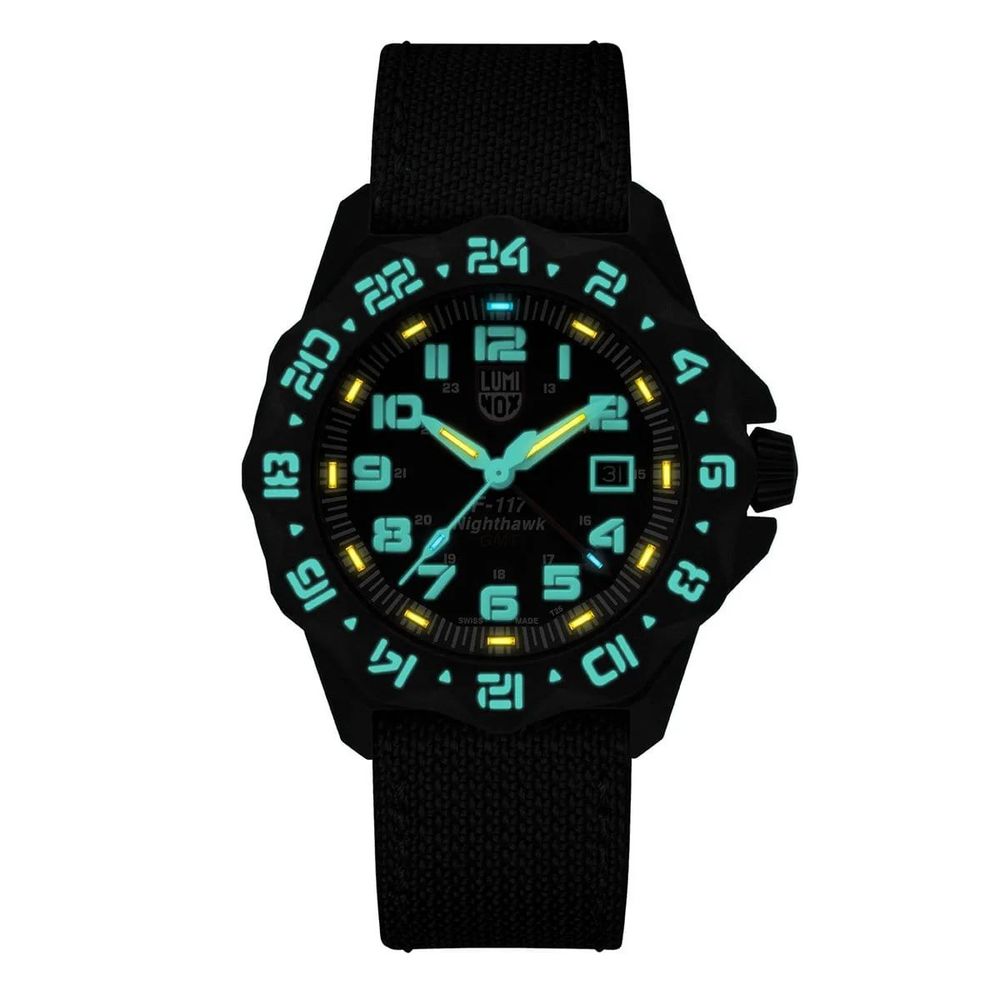 Montre Carbon Nighthawk noire