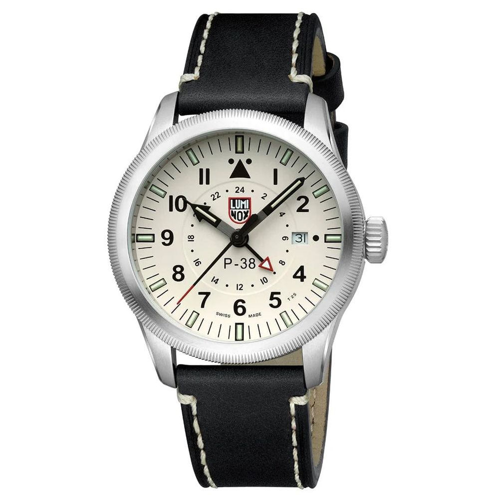 Montre Movado analogique cuir noire